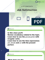 Job Satisfaction (Intermediate B2)