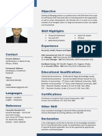CV of Mashud Parvez