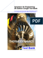 Thermodynamics An Engineering Approach 8th Edition Cengel Test Bank