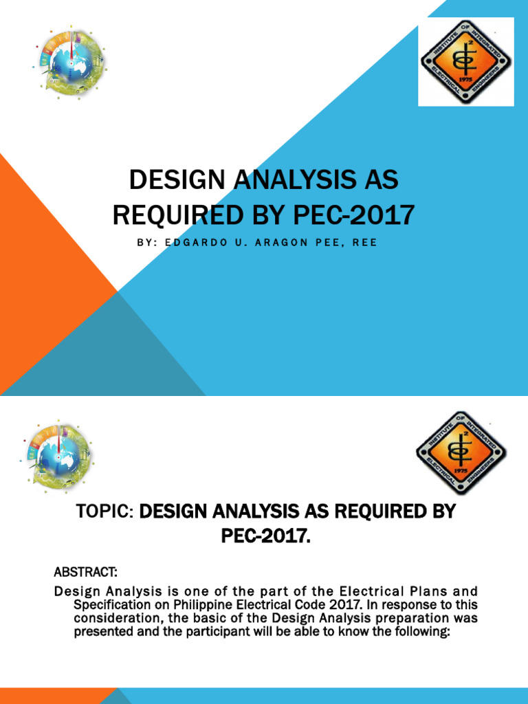 Design Analysis Presentation-Engr Aragon | PDF | Transformer ... image.