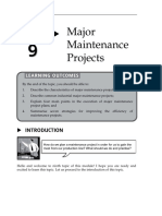 Topic 9 Major Maintenance Projects