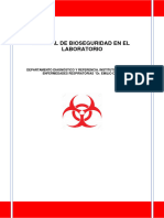 Manual de Bioseguridad en El Laboratorio Version Final