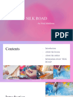 Silk Road: by Nick Middleton