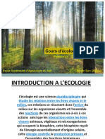 Cours D'écologie 1ère LA