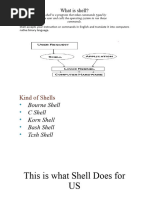 Shell Scripting OS LAB