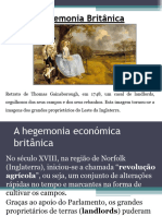 Hegemonia Económica Britânica-Fisiocratismo