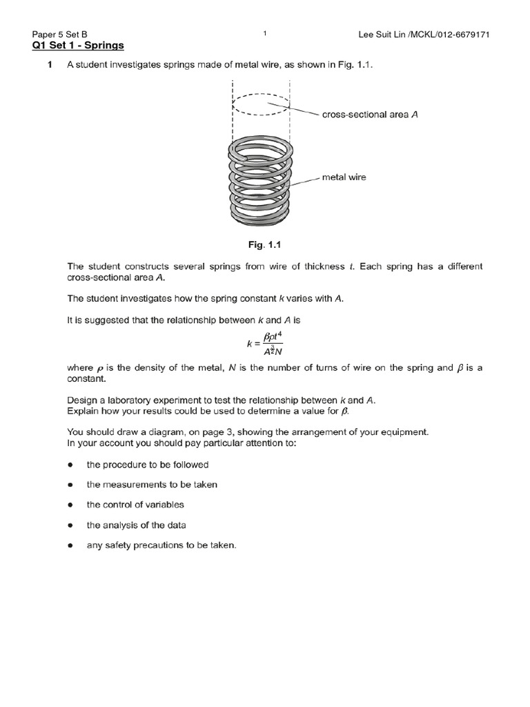 Physics Experiment Sets by Lee Lin | PDF | Electronics | Electrical ...