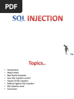 SQL Injection Technique Upload