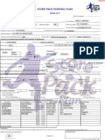 Score Pack Proposal Editable Form
