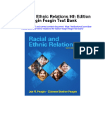 Racial and Ethnic Relations 9th Edition Feagin Feagin Test Bank