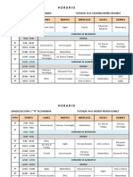 Horario Estudiantes