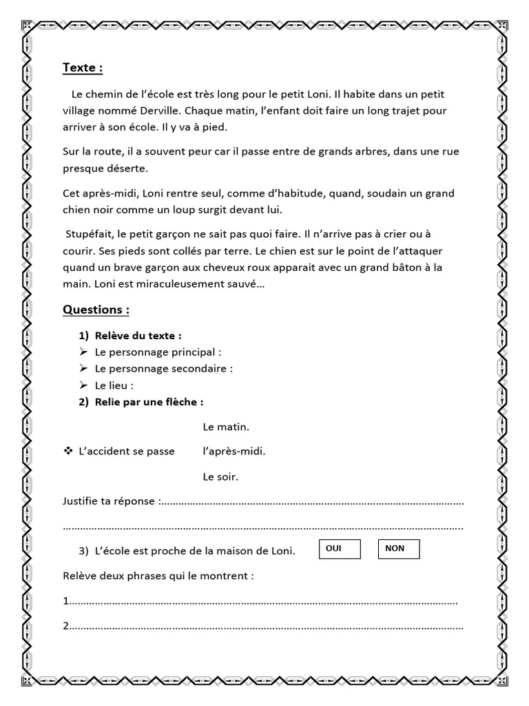 Loni et le chien menaçant : un sauvetage | PDF | Jeux et activités ...