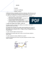 ACTIVIDADES de BIOLOGÍA SISTEMA NERVIOSO DE 3ER CURSO