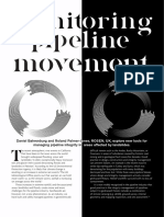 Monitoring Pipeline Movement - A World Pipeline's Article