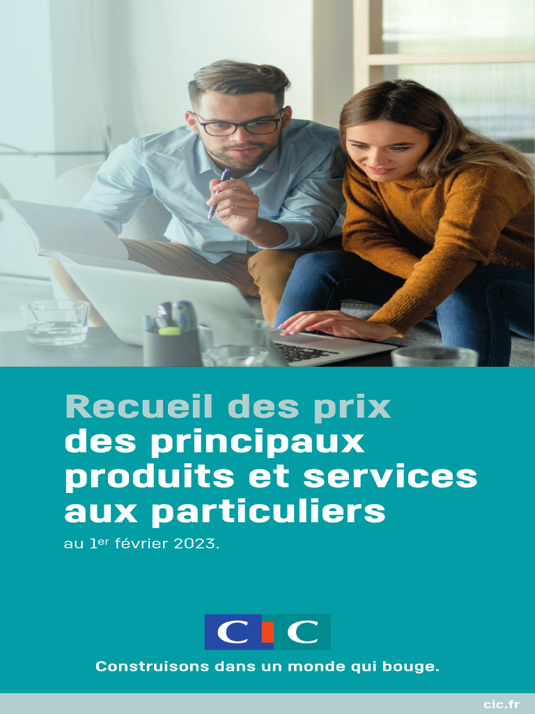 Tarifs des services CIC 2023 | PDF | MasterCard | Visa Inc.