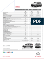 Ficha Técnica Nuevo Citroën C3 Aircross