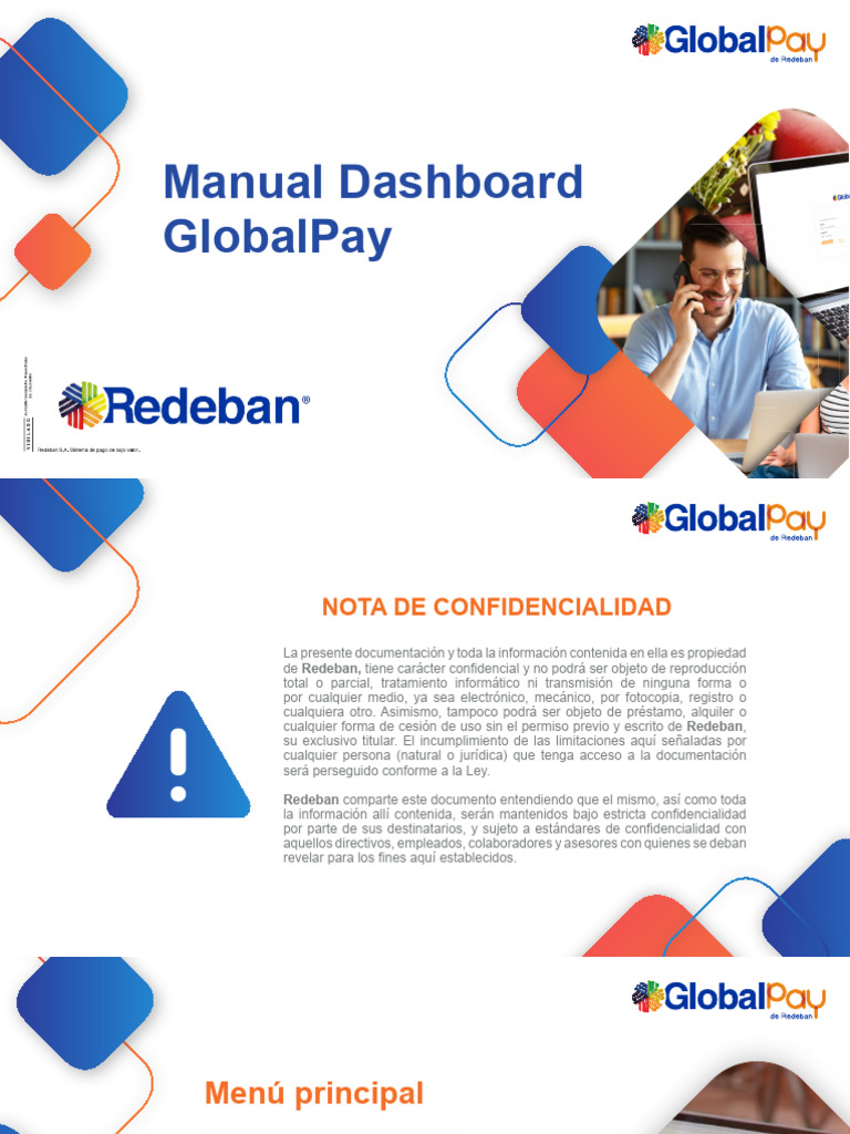 Manual de Uso del Dashboard GlobalPay | PDF | Contraseña | Tarjeta de ...