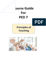 Course Guide PED 7