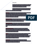 Parts and Function of The Motherboard