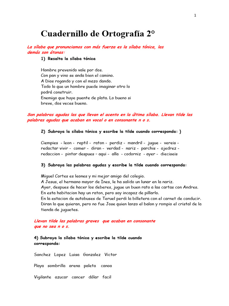 CUADERNILLO DE ORTOGRAF A 2 PRIMARIA PDF visual data 8