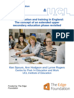 14-19 Education and Training in England