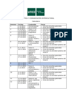 Calendario PICI 2023-2024