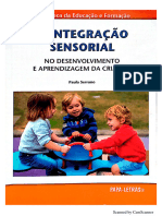 Livro A Integração Sensorial No Desenvolvimento e Aprendizagem Da Crianças