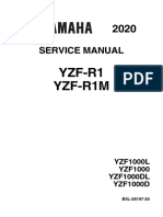B3L-28197-20 Yamaha YZF R1 2020 Service Manual EU