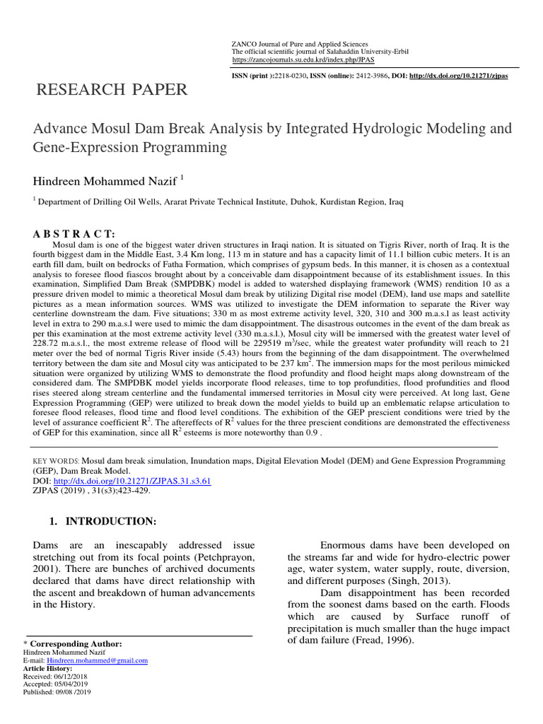 Hydrologic Modeling for Dam Safety | PDF | Flood | Dam