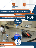 Manual de QuÃ-mica InorgÃ¡nica I QFB 2023-3 Terminado