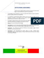 Cours D'institutions Judiciaires L1