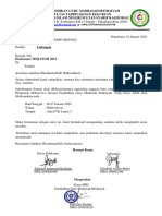 Surat Undangan Demisioner HMJ