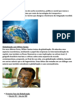 Globalização - Com Milton Santos e Suas Fases