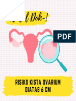 Risiko Kista Ovarium Diatas 6 CM