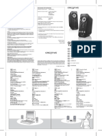 01 Gigaworks T20 Series II Quick Start Guide Europe 01 F