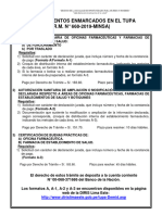 Requisitos Tupa y Comunicacion