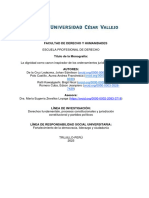 Monografía - La Dignidad Como Derecho Fundamental - Grupo 5