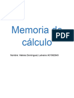 Memoria de Calculo Helena DMZ