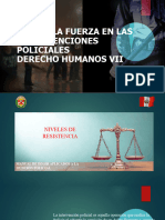 Uso de La Fuerza en Las Intervenciones Policiales Derecho Humanos Vii