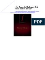 Test Bank For Essential Calculus 2nd Edition James Stewart