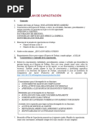 Plan de Capacitación para Jóvenes | PDF