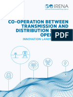 Co-Operation Between Transmission and Distribution System Operators - Innovation Landscape Brief