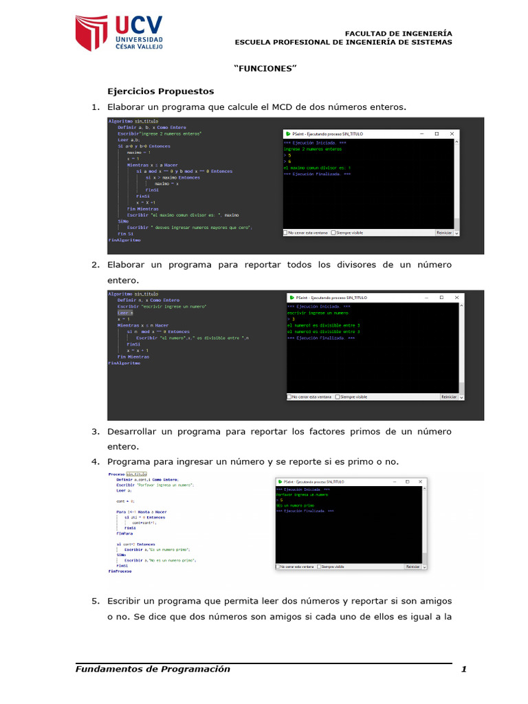 Ejercicios de Programación en Python | PDF | Métodos y materiales de ...