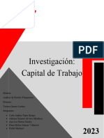 Investigacion de Capital de Trabajo