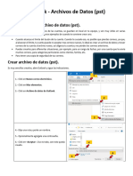 Outlook - Archivos de Datos (PST)