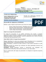 Anexo 2 - Ficha de Lectura - Unidad 1 - Tarea 2 - Paradigma de La Complejidad y Acción Psicosocial