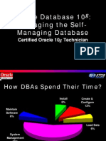 Oracle 10G Database - DBA