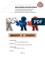 Misión y Visión UNH