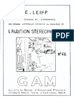 GAM 62-Stereoscopie-Stereophonie Leipp