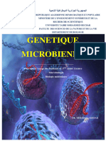 Polycopie de Genetique Microbienne